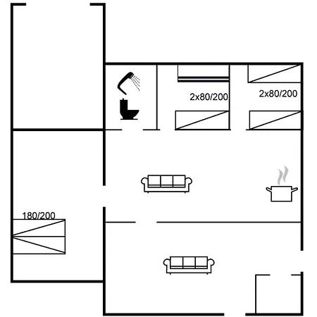بيت للعطل Raya - 250m From The Sea By Interhome